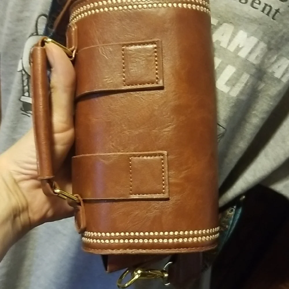 VINTAGE BARREL CROSSBODY MESSENGER BAG Unisex